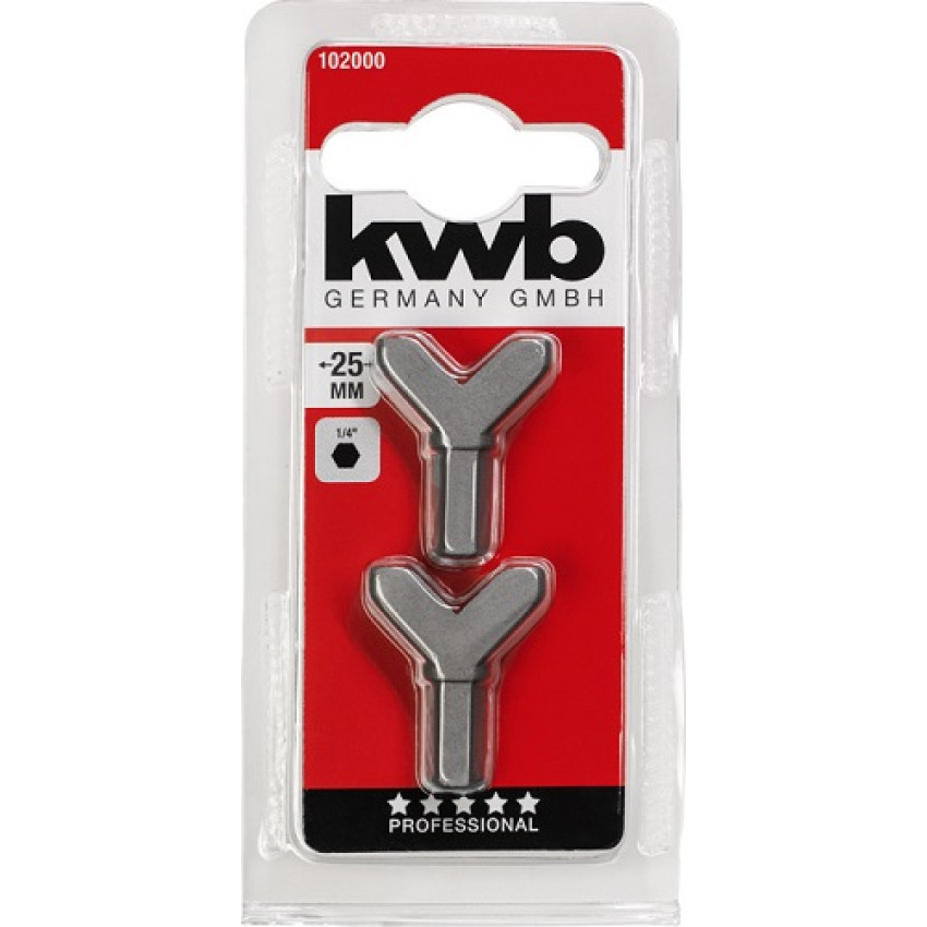 ΑΝΤΑΠΤΟΡΕΣ ΓΙΑ ΒΙΔΩΜΑ ΓΑΝΤΖΩΝ 2ΤΕΜ KWB 102000 ΑΝΤΑΠΤΟΡΕΣ ΓΙΑ ΒΙΔΩΜΑ ΓΑΝΤΖΩΝ 2ΤΕΜ KWB 102000