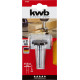 ΦΡΕΖΑΚΙ ΞΥΛΟΥ 5 x 35 mm ΓΙΑ ΔΡΑΠΑΝΟ KWB 557900 ΦΡΕΖΑΚΙ ΞΥΛΟΥ 5 x 35 mm ΓΙΑ ΔΡΑΠΑΝΟ KWB 557900