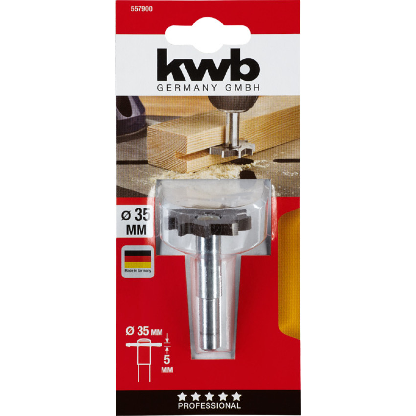 ΦΡΕΖΑΚΙ ΞΥΛΟΥ 5 x 35 mm ΓΙΑ ΔΡΑΠΑΝΟ KWB 557900 ΦΡΕΖΑΚΙ ΞΥΛΟΥ 5 x 35 mm ΓΙΑ ΔΡΑΠΑΝΟ KWB 557900