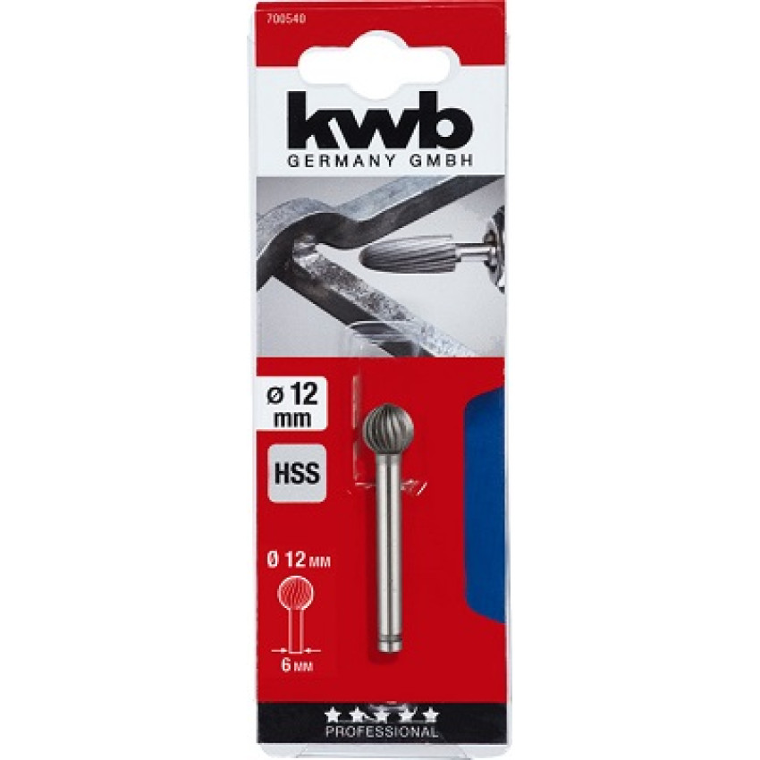 ΦΡΕΖΑΚΙ ΣΦΑΙΡΙΚΟ HSS ΜΕΤΑΛΛΟΥ 12mm ΓΙΑ ΔΡΑΠΑΝΟ KWB 700540 ΦΡΕΖΑΚΙ ΣΦΑΙΡΙΚΟ HSS ΜΕΤΑΛΛΟΥ 12mm ΓΙΑ ΔΡΑΠΑΝΟ KWB 700540