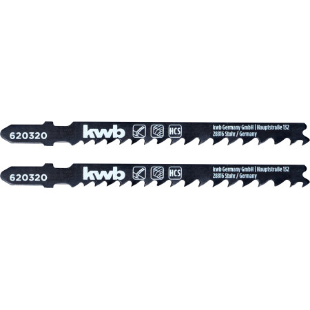 Λάμες σέγας για ξύλο 100mm 2τμχ Kwb 49620320
