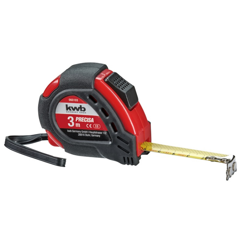 Μέτρο με μαγνητική άκρη 3m x 16mm KWB 49060103 Μέτρο με μαγνητική άκρη 3m x 16mm KWB 49060103