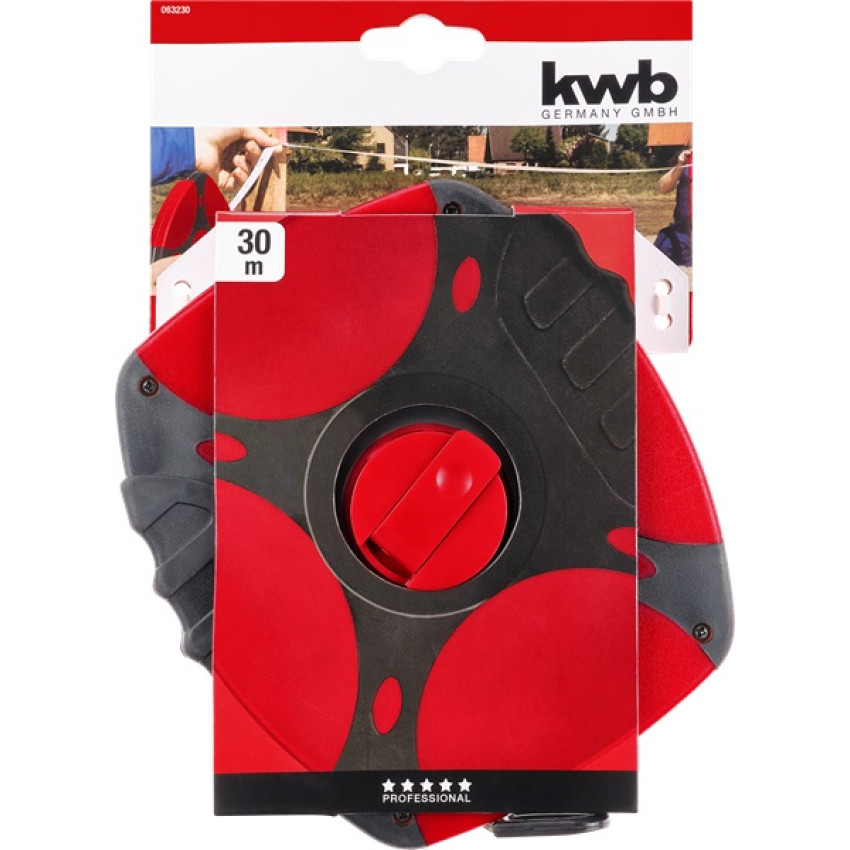 Μετροταινία κλειστού τύπου Glass fibre 30m x 13 mm Kwb 49063230 Μετροταινία κλειστού τύπου Glass fibre 30m x 13 mm Kwb 49063230