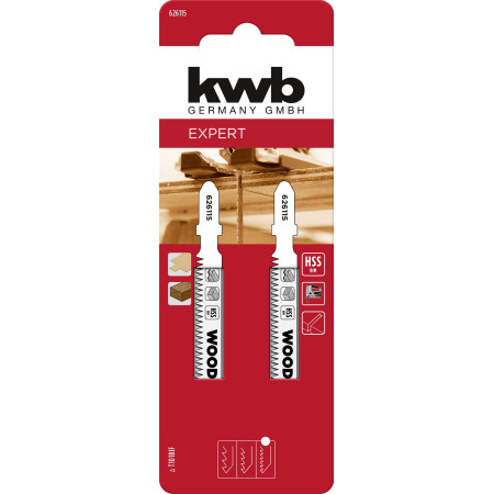 Λάμες σέγας για laminate 83mm 2τμχ Kwb 49626115
