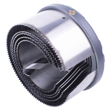 ΠOTHPOTPYΠANΑ ΞΥΛ/ΜΕΤ ΣΕΤ 5τεμ Φ60-95mm , ΒΑΘΟΣ ΚΟΠΗΣ 40mm  WOLFCRAFT 2155000