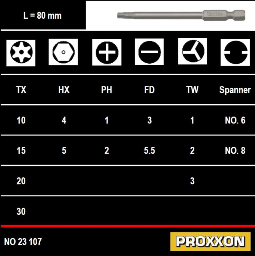 ΣΕΤ ΜΥΤΕΣ 75 ΤΕΜ. PROXXON 2310780 ΣΕΤ ΜΥΤΕΣ 75 ΤΕΜ. PROXXON 2310780
