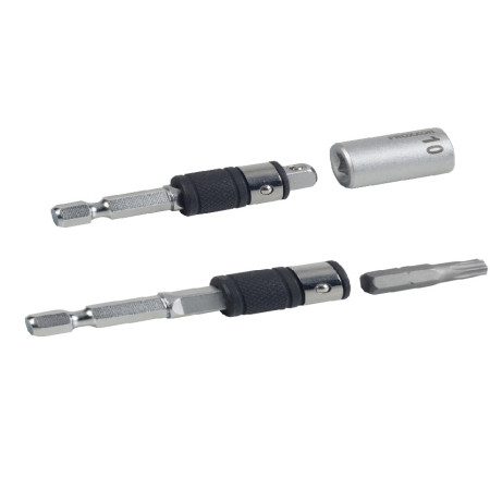 ΑΝΤΑΠΤΟΡΑΣ 1/4'' ΜΕ 2 ΥΠΟΔΟΧΕΣ1/4'' 4ΓΩΝΗ - 1/4'' 6ΓΩΝΗ PROXXON 2378340