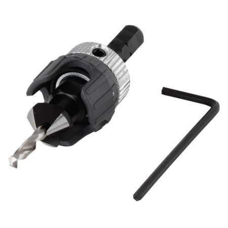 ΤΡΥΠΑΝΙ ΜΕ ΦΡΕΖΑ Φ3.2-12mm ΧΡΗΣΗ ΜΕ ΒΙΔΕΣ Φ3.5-6mm WOLFCRAFT 2544000