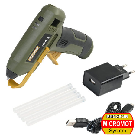 Πιστόλι σιλλικόνης επαναφορτιζόμενο 3,6V USB HKP/A 7mm Proxxon 2819050MA