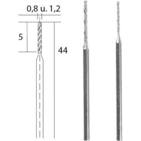 ΔΙΑΜΑΝΤΟΤΡΥΠΑΝΑ ΜΟΝΤΕΛΙΣΜΟΥ 0.8MM & 1.2MM ΣΕΤ 2ΤΕΜ PROXXON 2825510