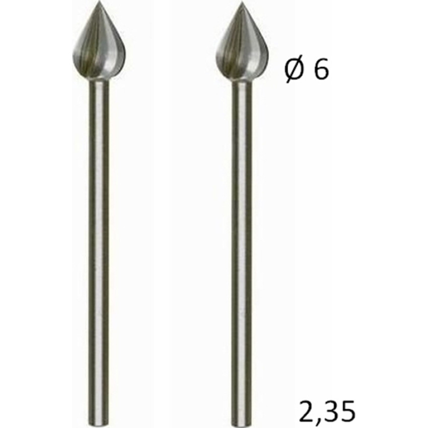 ΚΟΠΤΙΚΑ ΜΟΝΤΕΛΙΣΜΟΥ ΚΥΛΙΝΔΡΙΚΑ 6MM ΣET 2ΤΕΜ PROXXON 2872420