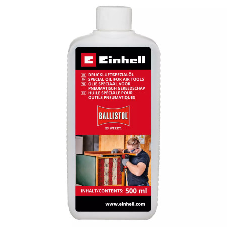 Ειδικό λάδι Einhell  για αεροσυμπιεστές - εργαλεία πεπιεσμένου αέρα 500ml 4138315