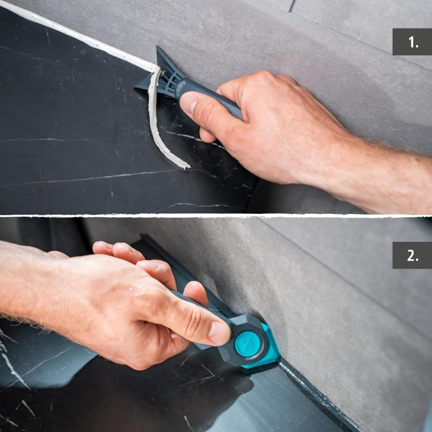 Σετ εργαλεία επίστρωσης σιλικόνης για αρμούς 4 τεμ WOLFCRAFT 4334000MA