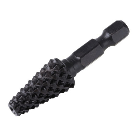 ΡΑΣΠΑ ΞΥΛΟΥ ΚΩΝΙΚΗ 6-12mm ΜΗΚΟΣ 48mm, ΣΤΕΛΕΧΟΣ 1/4'' WOLFCRAFT 4378000