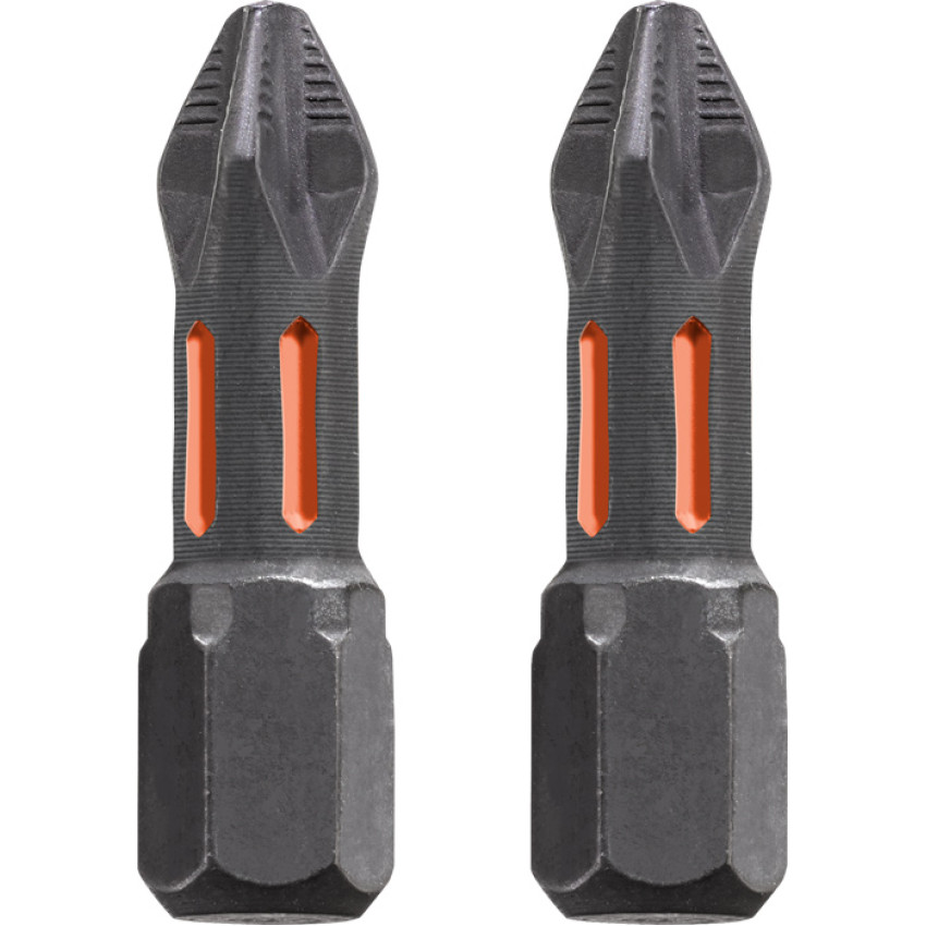 Μύτες σταυρού PH2 x 25mm 2 τεμαχίων από ατσάλι S2. KWB 49122002 Μύτες σταυρού PH2 x 25mm 2 τεμαχίων από ατσάλι S2. KWB 49122002