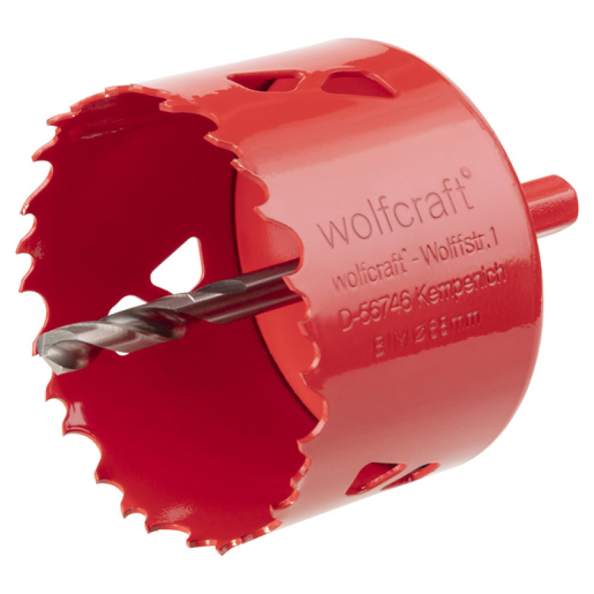 ΠΟΤΗΡΟΤΡΥΠΑΝΟ Bi-METAL Φ51mm ΒΑΘΟΣ ΚΟΠΗΣ 40mm WOLFCRAFT 5471000 ΠΟΤΗΡΟΤΡΥΠΑΝΟ Bi-METAL Φ51mm ΒΑΘΟΣ ΚΟΠΗΣ 40mm WOLFCRAFT 5471000