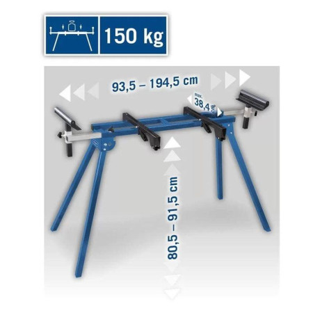 Τραπέζι εργασίας φαλτσοπρίονου UMF1550 Scheppach 5907107900