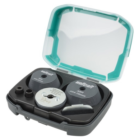 ΚΩΝΟΙ ΔΙΕΥΡΥΝΣΗΣ ΟΠΗΣ ΣΕΤ 3τεμ Φ33- 51/46 - 62/54 - 70mm WOLFCRAFT 5953000