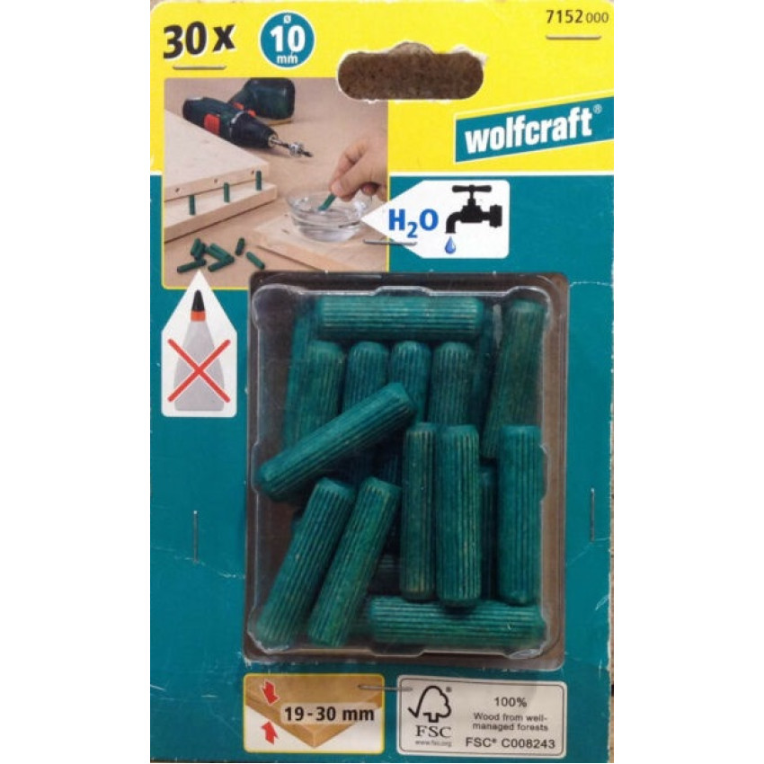 ΚΑΒΙΛΙΕΣ ΜΕ ΠΑΝΙΣΧΥΡΗ ΚΟΛΛΑ 10Χ30MM 30TEM WOLFCRAFT 7152000 ΚΑΒΙΛΙΕΣ ΜΕ ΠΑΝΙΣΧΥΡΗ ΚΟΛΛΑ 10Χ30MM 30TEM WOLFCRAFT 7152000