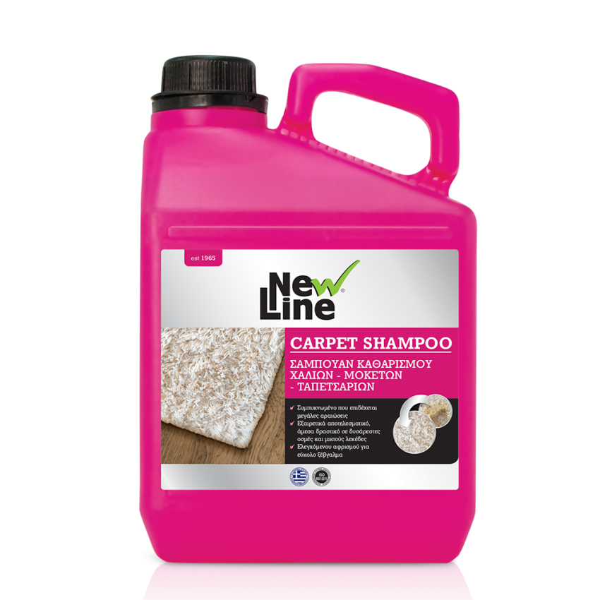 ΚΑΘΑΡΙΣΤΙΚΟ ΥΓΡΟ ΓΙΑ ΧΑΛΙΑ CARPET SHAMPOO 3L NEW LINE 90093 ΚΑΘΑΡΙΣΤΙΚΟ ΥΓΡΟ ΓΙΑ ΧΑΛΙΑ CARPET SHAMPOO 3L NEW LINE 90093