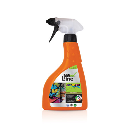 ΚΑΘΑΡΙΣΤΙΚΟ ΥΓΡΟ ΑΝΑΓΡΑΦΗΣ ΣΥΝΘΗΜΑΤΩΝ GRAFFITI CLEANER 500ml NEW LINE 90623