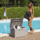 Μπαούλο αποθήκευσης 120lt 73 x 50.5 x 46.5 cm Toomax Florida Compact Box 158 9371158-04 Μπαούλο αποθήκευσης 120lt 73 x 50.5 x 46.5 cm Toomax Florida Compact Box 158 9371158-04