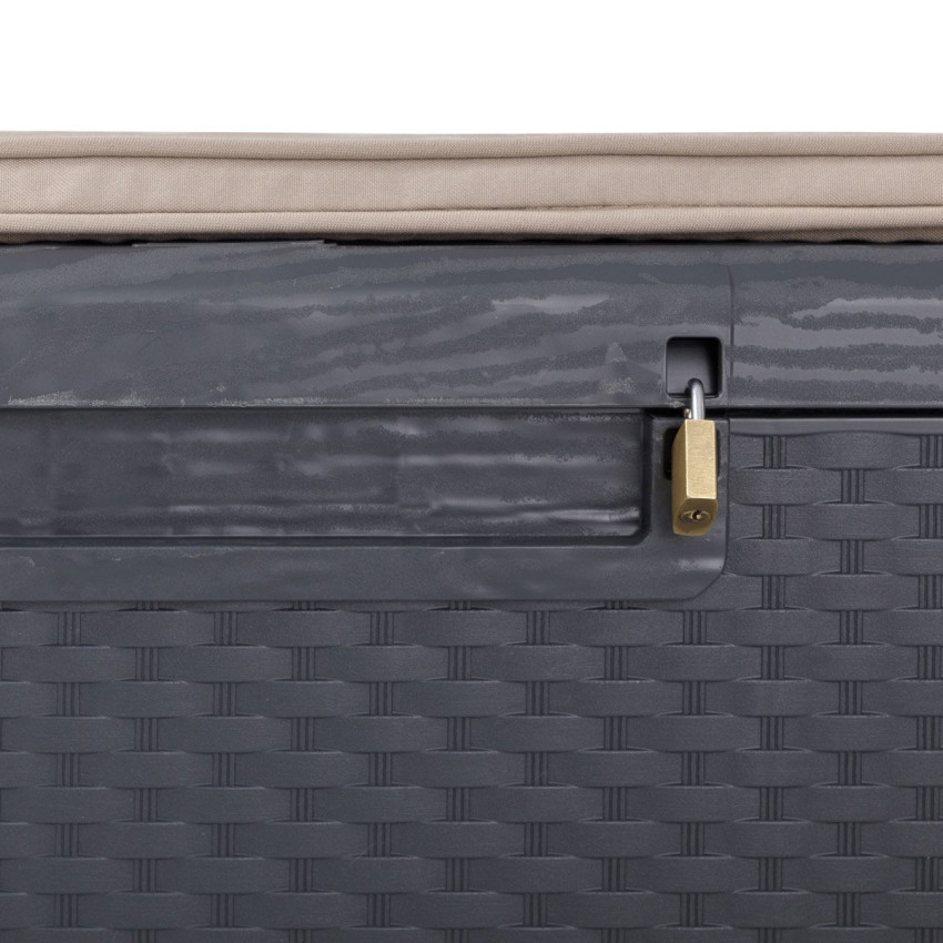 Μπαούλο αποθήκευσης 350lt 123.7 x 54.5 x 58.7 cm Toomax Portonovo 178 9371178-19 Μπαούλο αποθήκευσης 350lt 123.7 x 54.5 x 58.7 cm Toomax Portonovo 178 9371178-19