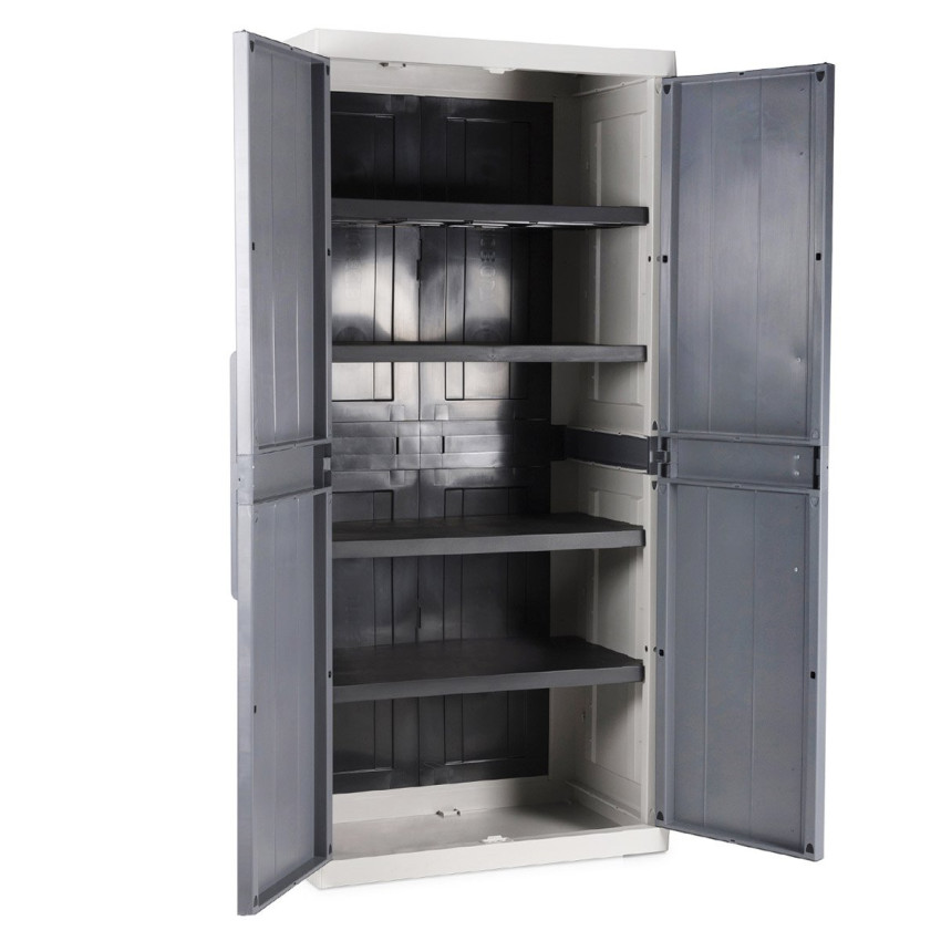 Ντουλάπα δίφυλλη με 4 ράφια 89 x 54 x 190 cm Toomax Anniversary Mega 251 9371251 Ντουλάπα δίφυλλη με 4 ράφια 89 x 54 x 190 cm Toomax Anniversary Mega 251 9371251