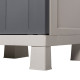 Ντουλάπα τρίφυλλη με 4 ράφια 97 x 37 x 173 cm Toomax Anniversary Midi 278 9371278 Ντουλάπα τρίφυλλη με 4 ράφια 97 x 37 x 173 cm Toomax Anniversary Midi 278 9371278