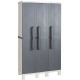 Ντουλάπα τρίφυλλη με 4 ράφια 97 x 37 x 173 cm Toomax Anniversary Midi 278 9371278 Ντουλάπα τρίφυλλη με 4 ράφια 97 x 37 x 173 cm Toomax Anniversary Midi 278 9371278