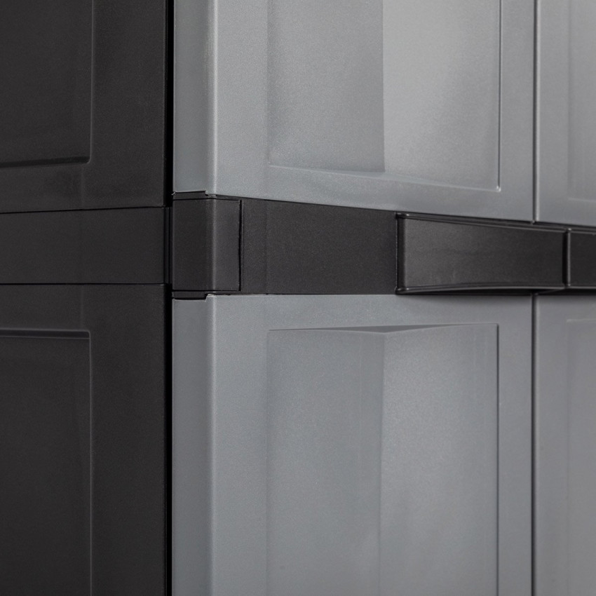 Ντουλάπα με 3 ράφια 65 x 37 x 165 cm Toomax Trend line 9371202 Ντουλάπα με 3 ράφια 65 x 37 x 165 cm Toomax Trend line 9371202