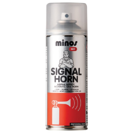 Κόρνα αερίου ανταλλακτικό 450ml Minos signal horn 95185