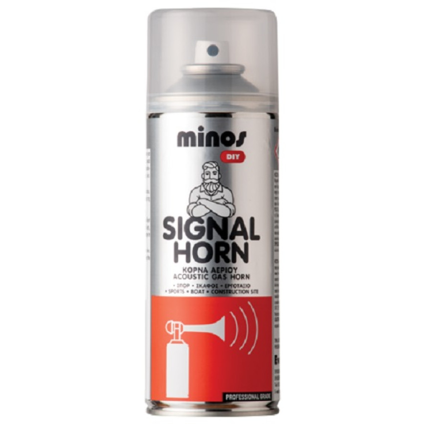Κόρνα αερίου ανταλλακτικό 450ml Minos signal horn 95185 Κόρνα αερίου ανταλλακτικό 450ml Minos signal horn 95185