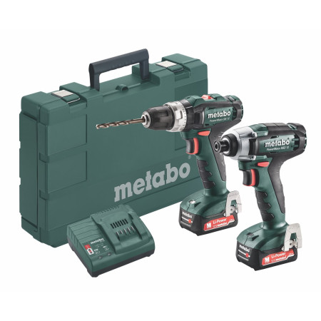 METABO 12 V COMBO SET ΜΠΑΤΑΡΙΑΣ 2.7.2 12V POWERMAXX SB 12 & POWERMAXX SSD 12 685167000