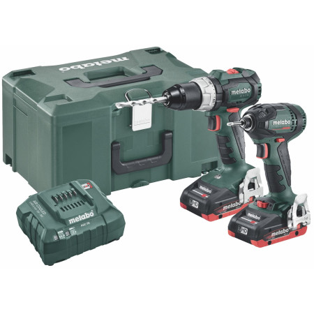 METABO 18 V COMBO SET ΜΠΑΤΑΡΙΑΣ 2.1.12 18 V BL LiHD SB 18 LT BL & SSD 18 LTX 200 BL 685124000