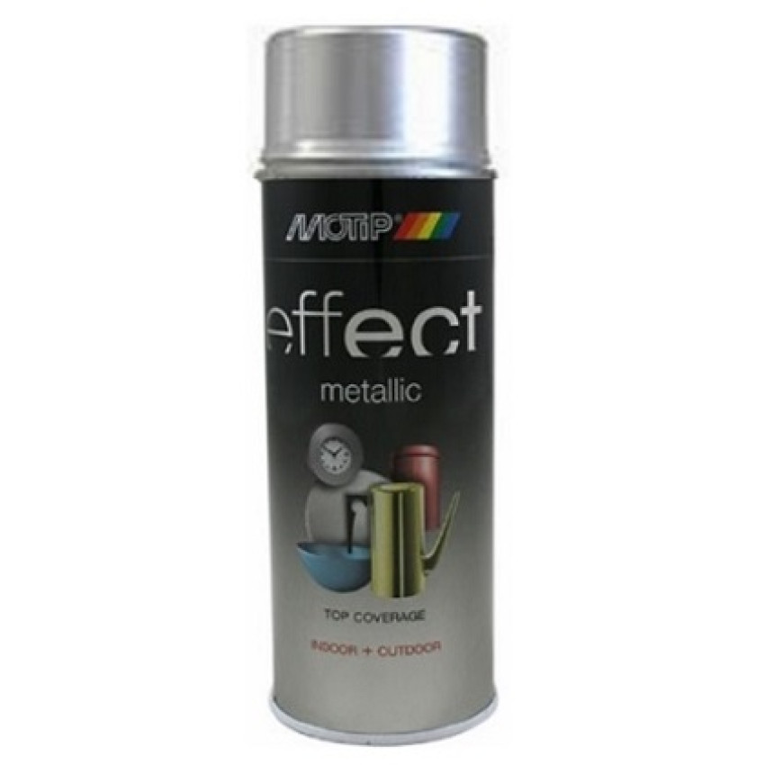 ΣΠΡΕΙ MOTIP EFFECT ΑΣΗΜΙ ΜΕΤΑΛΛΙΚΟ 400ml 302504