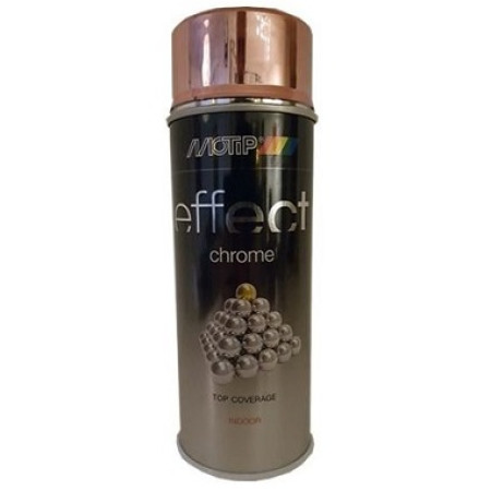 ΣΠΡΕΙ MOTIP EFFECT CHROME ΧΑΛΚΟΥ ΧΡΩΜΙΟΥ 400ml 302602