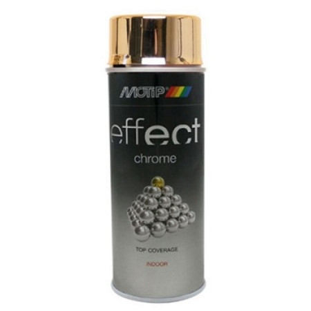 ΣΠΡΕΙ MOTIP EFFECT CHROME ΧΡΥΣΟ ΧΡΩΜΙΟΥ 400ml 302603