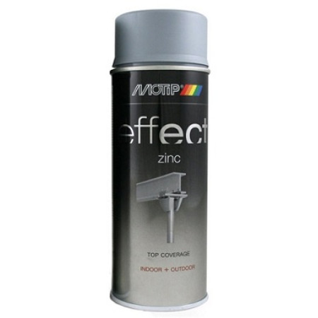 ΣΠΡΕΙ MOTIP EFFECT ZINC ΨΥΧΡΟΥ ΓΑΛΒΑΝΙΣΜΑΤΟΣ 400ml 302801