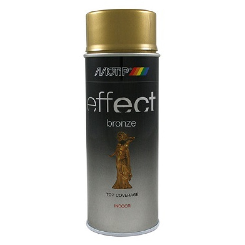 ΣΠΡΕΙ MOTIP EFFECT ΧΡΥΣΟ ΜΠΡΟΝΖΕ 400ml 303001 ΣΠΡΕΙ MOTIP EFFECT ΧΡΥΣΟ ΜΠΡΟΝΖΕ 400ml 303001