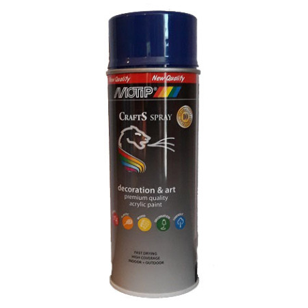 ΣΠΡΕΙ MOTIP CRAFTS ΜΠΛΕ ΗΛΕΚΤΡΙΚ RAL5002 400ml 696152