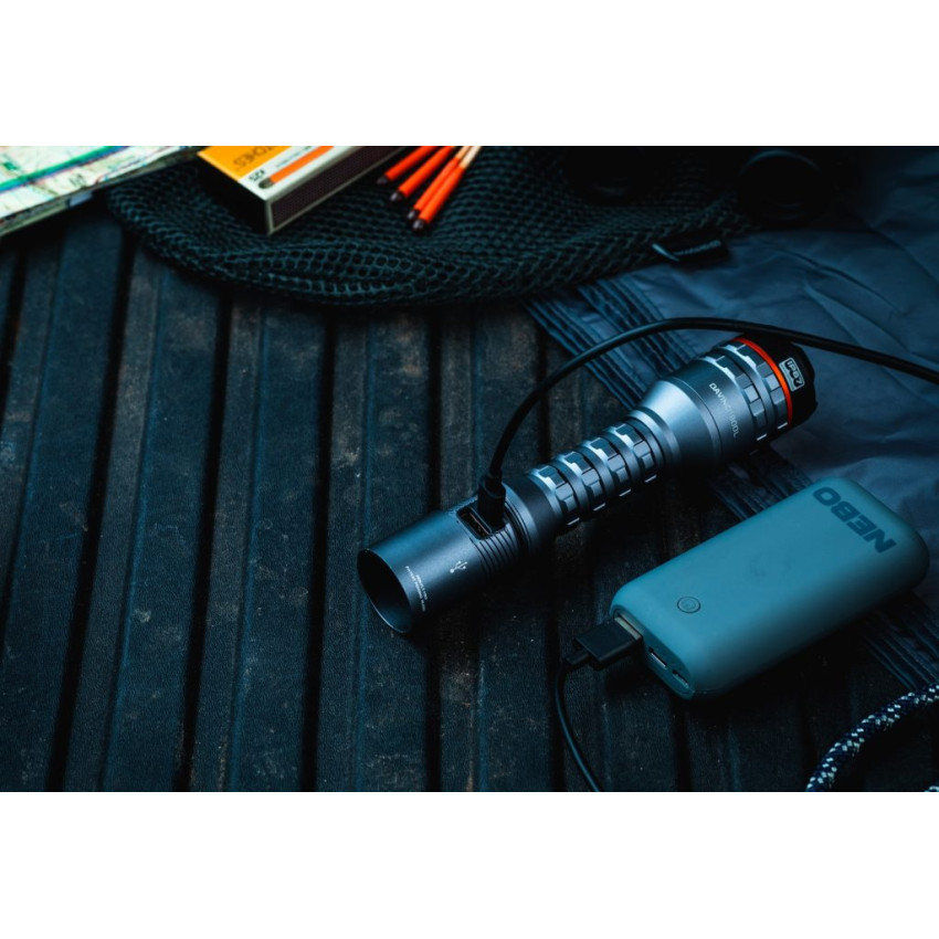 ΦΑΚΟΣ 800 Lumens NEBO DAVINCI 800 ΓΚΡΙ NEB-1063-G ΦΑΚΟΣ 800 Lumens NEBO DAVINCI 800 ΓΚΡΙ NEB-1063-G