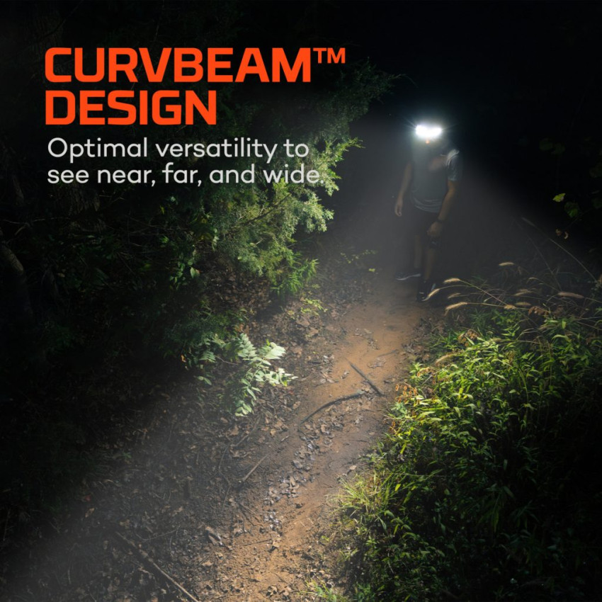 ΦΑΚΟΣ ΚΕΦΑΛΗΣ 600 Lumens NEBO CURVBEAM 600 FLEX NEB-0021-G ΦΑΚΟΣ ΚΕΦΑΛΗΣ 600 Lumens NEBO CURVBEAM 600 FLEX NEB-0021-G