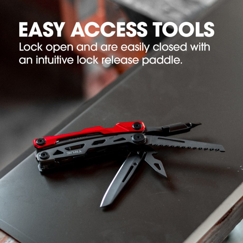ΠΟΛΥΕΡΓΑΛΕΙΟ ΕΠΙΒΙΩΣΗΣ TRUE Ti POCKET MULTI TOOL TRU-MTL-0004-G ΠΟΛΥΕΡΓΑΛΕΙΟ ΕΠΙΒΙΩΣΗΣ TRUE Ti POCKET MULTI TOOL TRU-MTL-0004-G