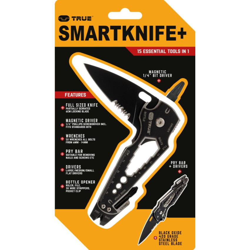 ΣΟΥΓΙΑΣ ΤΣΕΠΗΣ 15 +1 TRUE SMARTKNIFE+ TU6869 ΣΟΥΓΙΑΣ ΤΣΕΠΗΣ 15 +1 TRUE SMARTKNIFE+ TU6869