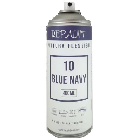 ΣΠΡΕI ΕΛΑΣΤΙΚΟ ΧΡΩΜΑ ΒΑΦΗΣ ΦΟΥΣΚΩΤΩΝ PVC 400ml NAVY BLUE RAL5003 REPAINT 60.ES.04