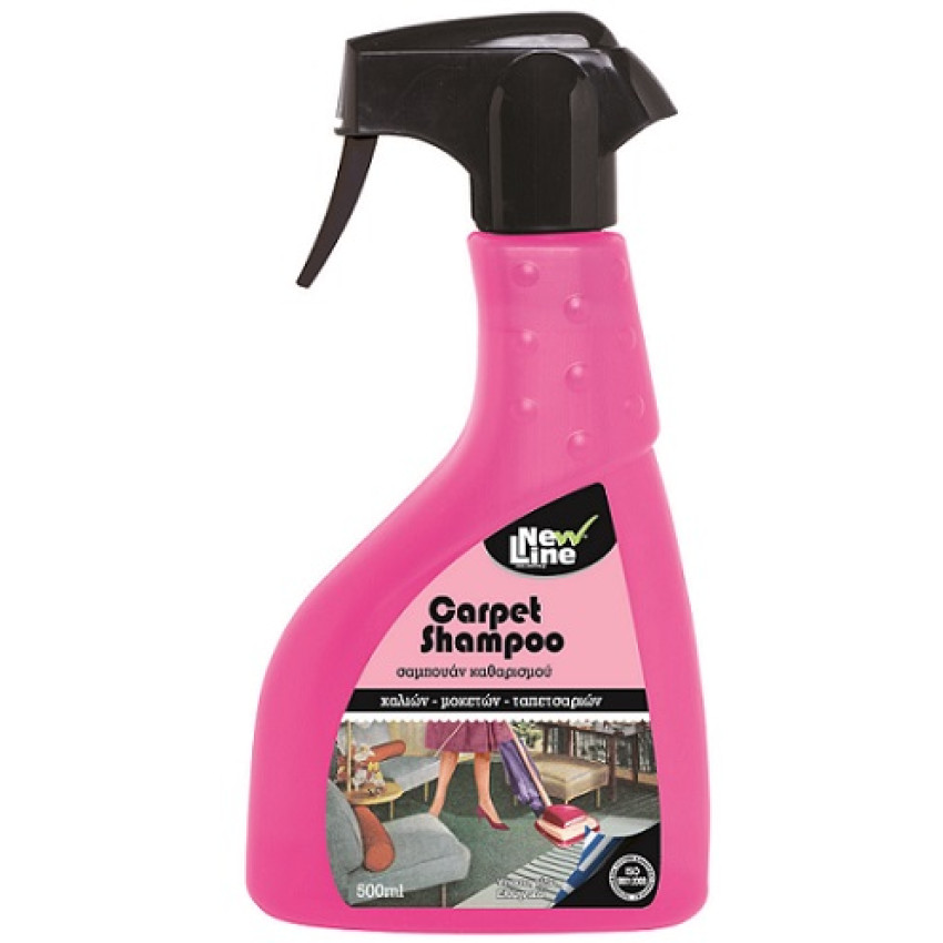 ΚΑΘΑΡΙΣΤΙΚΟ ΥΓΡΟ ΓΙΑ ΧΑΛΙΑ NEW LINE CARPET SHAMPOO - 500ml