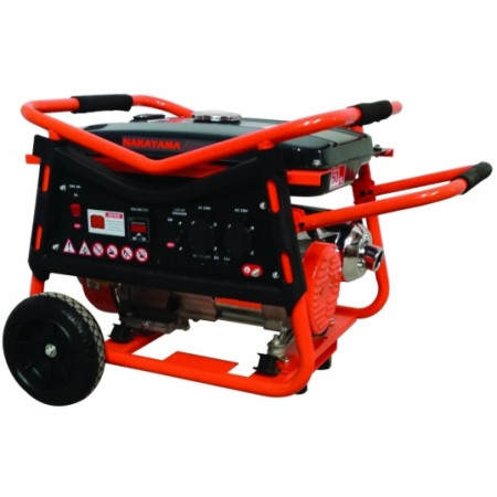 ΓΕΝΝΗΤΡΙΑ ΒΕΝΖΙΝΗΣ NAKAYAMA GB3700P ΜΕ ΡΟΔΕΣ ΚΑΙ ΨΗΦΙΑΚΟ ΟΡΓΑΝΟ 7.0Hp-3.5KVA με AVR 012276