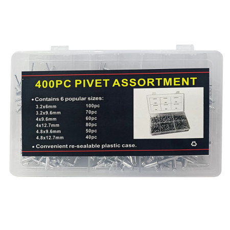 Σετ πριτσίνια αλουμινίου 400 τεμαχίων OEM 890135 