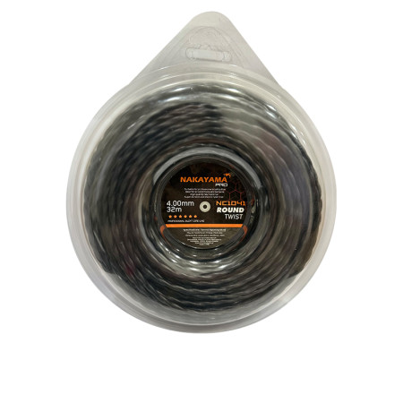 Μεσινέζα στρογγυλή στριφτή Round Twist 4.00mm-32m NC1041 NAKAYAMA PRO 066064